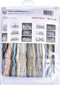 Thea Gouverneur - Borduurpakket met telpatroon - 499.05 - Voorgesorteerde DMC Garens - Rome Italië - Zwart Aida - 79 cm x 50 cm - DIY Kit