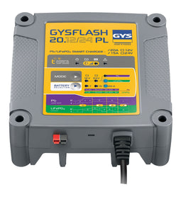 GYS GYSFLASH 20.12-24 PL - Acculader 12/24V - Supplymodus - Geschikt voor Loodzuur en lithium accu's