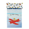 Happy Friday Sheet set 2 pieces Son avion 180x270 cm (Single) Multicolor