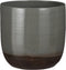 Mica Decorations Nora Bloempot - 30x30x27 cm - Terracotta - Groen
