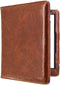 imoshion E-reader Hoesje - Geschikt voor Kobo Aura H2O Edition 2 - Luxe Effen Bookcase - Bruin