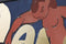 Schilderij Home ESPRIT Blauw Groen Gouden Modern 140 x 4 x 100 cm