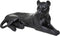 Atmosphera Beeld Liggende Luipaard - 80x39x38cm - Zwart