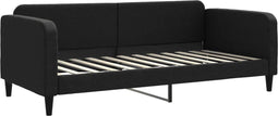 vidaXL - Slaapbank - 90x200 - cm - stof - zwart