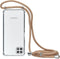 Mobiparts Galaxy A22 5G (2021) - Lanyard Case - Verstelbaar koord - Nude (beige)