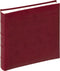 Walther Design FA-381-R Classic - Fotoalbum - 26 x 25 cm - Wijnrood - 60 pagina's