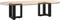 vidaXL - Salontafelpoten - 2 - st - T-vormig - 30x25x(30-31) - cm - staal - zwart