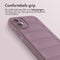 imoshion Hoesje - Geschikt voor iPhone 11 - EasyGrip Backcover - Paars
