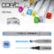 Copic Classic Dual Marker Pastel Kleuren - Stiften Set 12 stuks - Markers Voor Tekenen En Ontwerpen - Professionele Markers - Copic Stiften