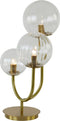 Light & Living Tafellamp Magdala - Glas/Goud - 3L - Modern