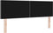 vidaXL - Hoofdbord - Simpel - Design - Lichtgrijs - 140 - cm - Corduroy - Stof