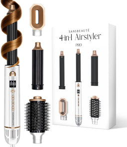 Sansbeauté 4-in-1 Airstyler - Multistyler - 1400W - Coanda-effect - Ionentechnologie
