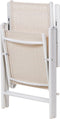CATANIA - Tuinset voor 6 - Beige - Aluminium