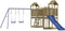 vidaXL - Speelhuis - geïmpregneerd - grenenhout