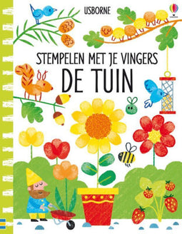 Stempelen met je vingers 1 - Stempelen met je vingers De Tuin