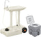 vidaXL - Campingtoilet - en - wasbak - set - draagbaar