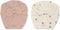 Konges Sløjd - 2 Pack Bambi Bonnet - Cherry/Rugby Tan - Maat 2-4 jaar