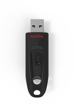 SanDisk Ultra - USB 3.0 Flash Drive 256GB - 80MB/s Leessnelheid - Zwart
