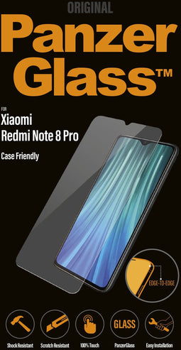 PanzerGlass 8019 - Screenprotector - Case-Friendly - Anti-bacterieel