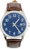 Tyme Cambridge Heren Horloge - Polshorloge - 38mm Waterdicht - Blauw/Bruin