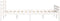 vidaXL - Bedframe - massief - hout - wit - 140x190 - cm