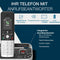 FX990 Voice DECT Telefoon - Met Anantwoordapparaat - 50 min - Zwart/Grijs - 1 Mobilteil