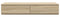 vidaXL - Ligbed - Sonoma - Eik - 80x36,5x16,5 - cm - Gelaagd - Hout