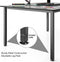 Eureka Ergonomic - L60 Gaming Bureau - Zwart - Links