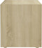 vidaXL - Tv-meubelen - 2 - st - 37x35x37 - cm - bewerkt - hout - wit - sonoma - eikenkleur