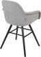 Zuiver Albert Kuip Soft Eetkamerstoelen armleuning Grijs - Set van 2