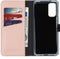 Selencia Galaxy S20 - Echt Lederen Bookcase - 3 Pashouders - Roze