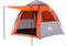 vidaXL - Kampeertent - 4-persoons - snelontgrendeling - grijs - en - oranje