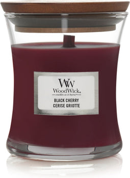 WoodWick Geurkaars Mini Black Cherry 85 gr