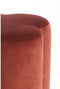 Light & Living Poef Nalani - Bordeaux - 38x38x45cm - Modern