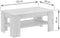 Furnilux Titan - Salontafel - Praktische indeling - Bruin - 60x100x45cm
