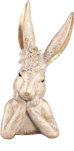 PTMD Deco Object Iesa - 18x13x30 cm - Polyester - Goud