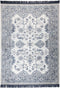 Housecraft Living Reza Vloerkleed 160x230 cm Vintage Perzisch/ Oosters Motief Blauw/Grijs