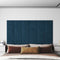 vidaXL - Wandpanelen - 12 - st - 1,08 - m² - 30x30 - cm - fluweel - blauw