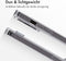 iMoshion Hoesje Geschikt voor iPhone 14 Pro Max Hoesje - iMoshion Stand Backcover - Transparant