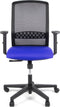 Linea bureaustoel - Tekna 01 - ergonomisch EN1335 - multi verstelbaar - max. draagvermogen 110kg - zwart/blauw - LF-2011403