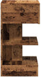 vidaXL - Nachtkastjes - 2 - st - 40x35x65 - cm - bewerkt - hout - oud - houtkleurig