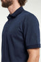 Tenson TXlite Melange Polo - Sneldrogend - Donkerblauw - 3XL