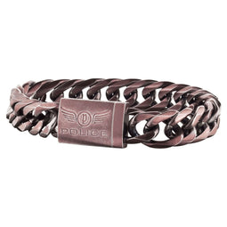 Armband Heren Police PJ25507BSEBR-02-S 21 cm