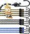 Heldenwerk Expanderbanden Set van 10 - TÜV/GS Gecertificeerd 30-100 cm Elastisch (10 stuks)