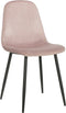 Mica Decorations Montelli - Eetkamerstoel - Velvet - Lichtpaars