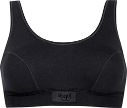 sloggi Double Comfort - Dames Top - Lycra Freefit X-Move - Zwart - Maat 38