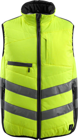 Mascot Safe Supreme - Wintervest - Ademend winddicht waterafstotend - Hi-Vis geel/zwart - S