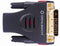 Oehlbach 9070 - HDMI-DVI Adapter - Vergulde stekkers - Zwart