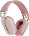 Logitech Zone Vibe Wireless - Headset - Draadloos Bluetooth 5.2 - Roze