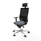 Bureaustoel met hoofdsteun Piqueras y Crespo 1D086G1 Grijs